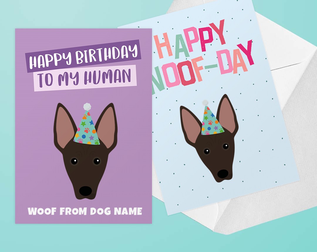 Personalized Dog Greeting Cards