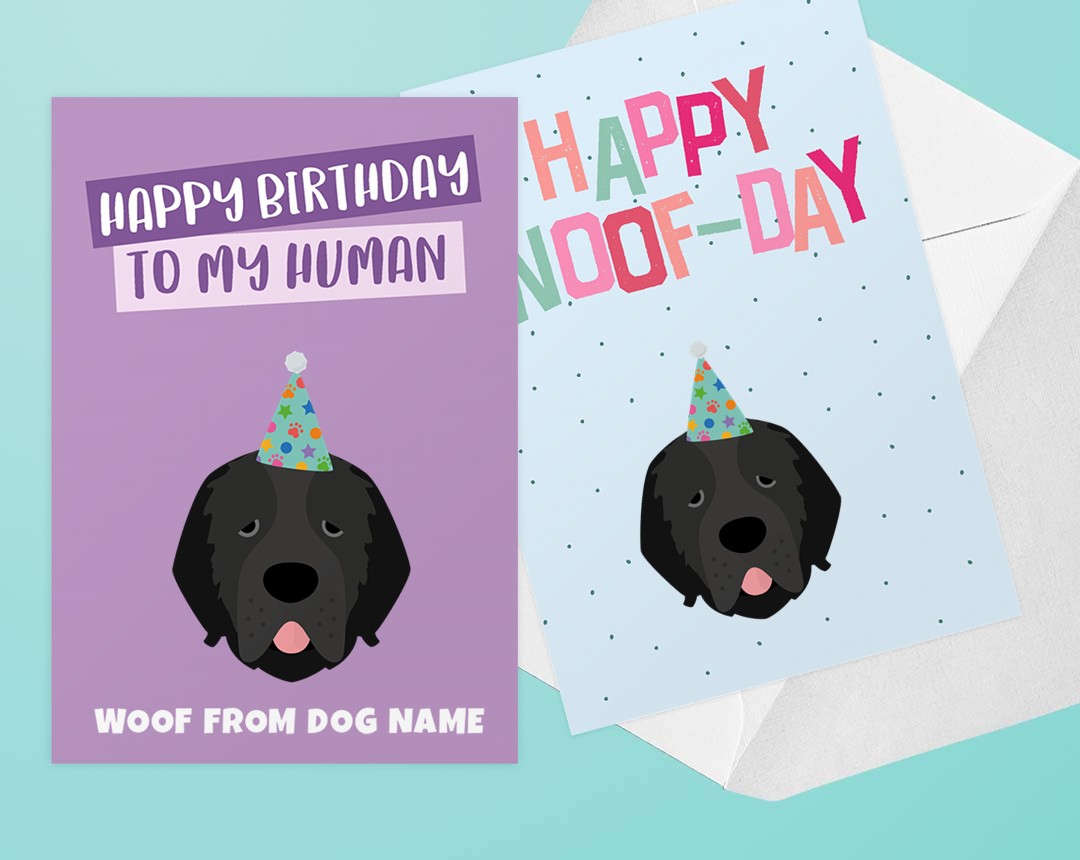 Personalized Dog Greeting Cards