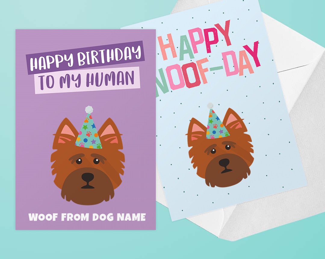 Personalized Dog Greeting Cards
