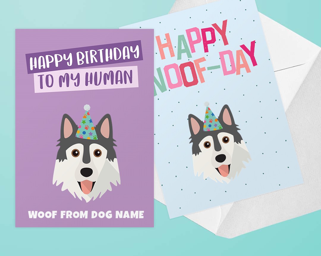 Personalized Dog Greeting Cards