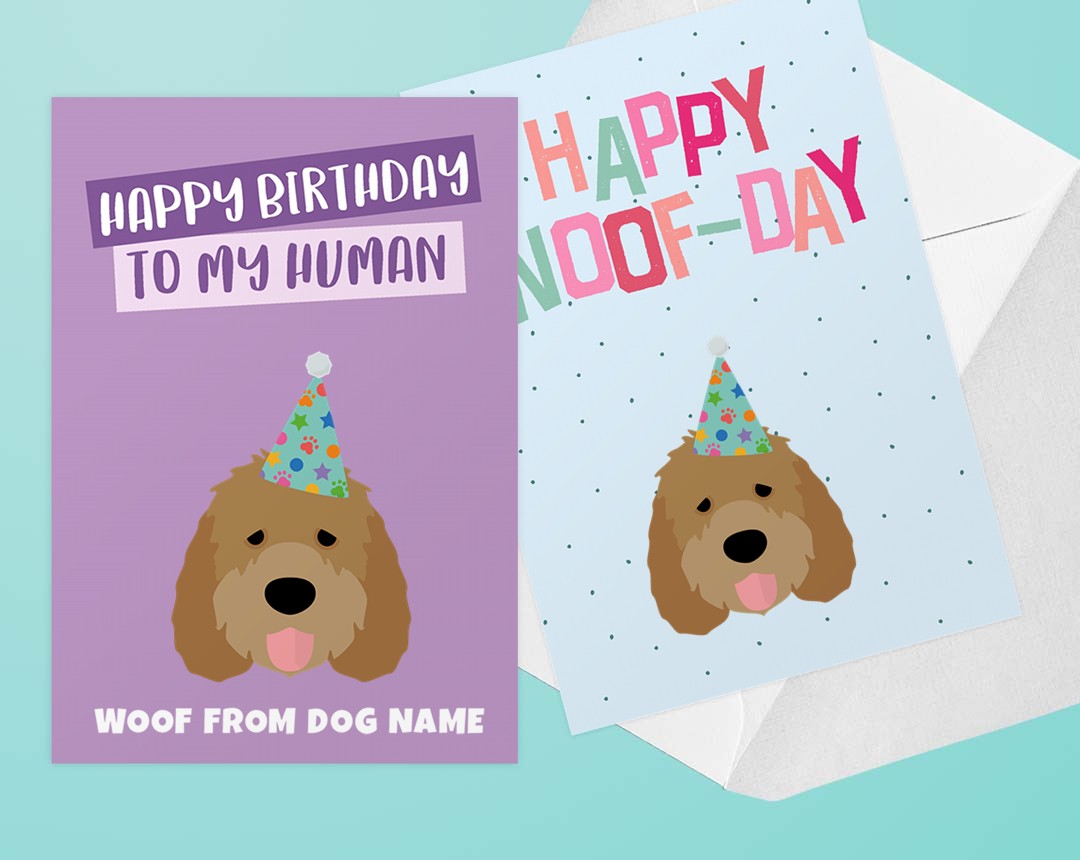 Personalized Dog Greeting Cards