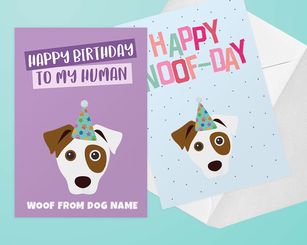 Personalized Dog Greeting Cards