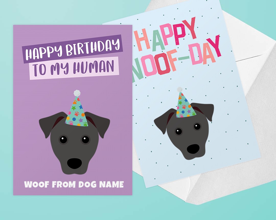 Personalized Dog Greeting Cards