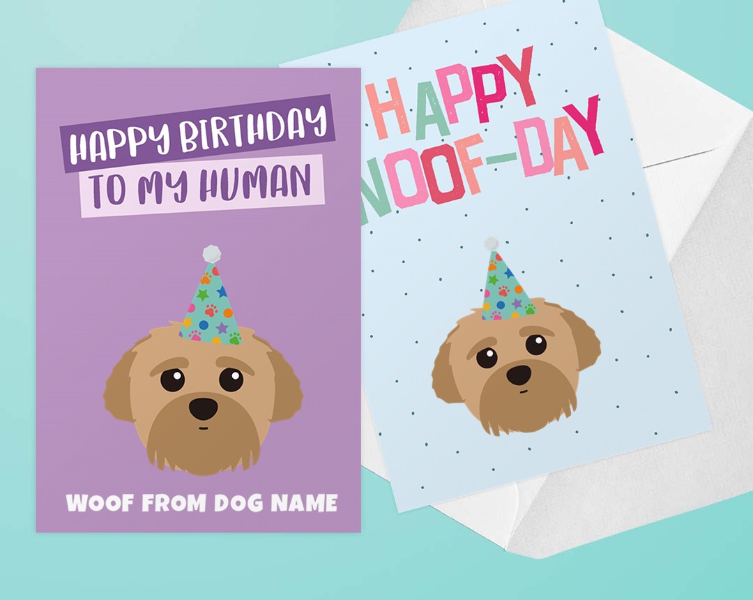 Personalized Dog Greeting Cards
