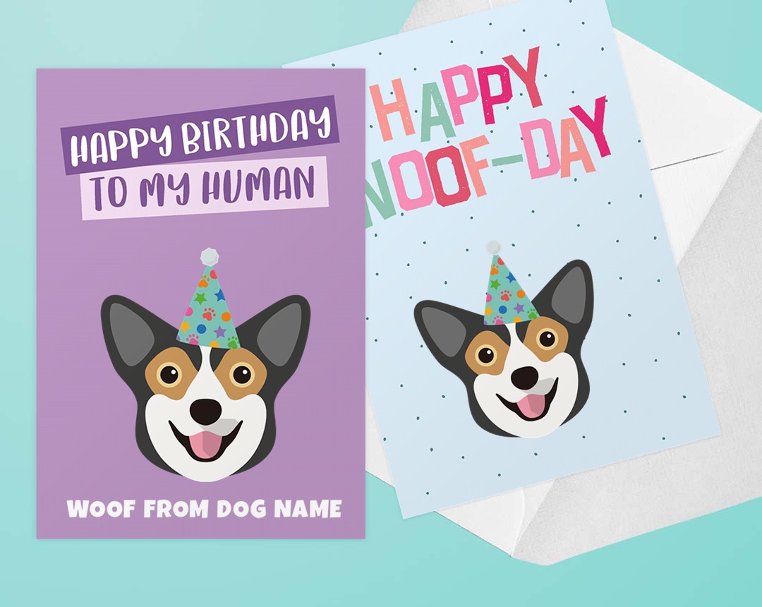 Personalised Dog Cards