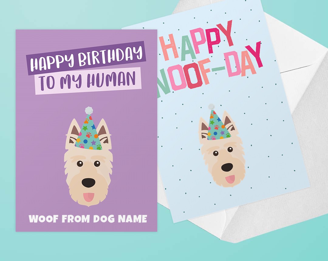 Personalized Dog Greeting Cards