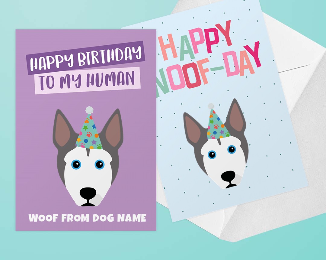 Personalized Dog Greeting Cards
