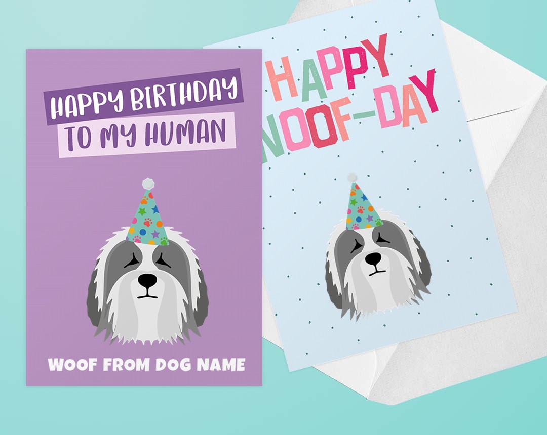 Personalized Dog Greeting Cards