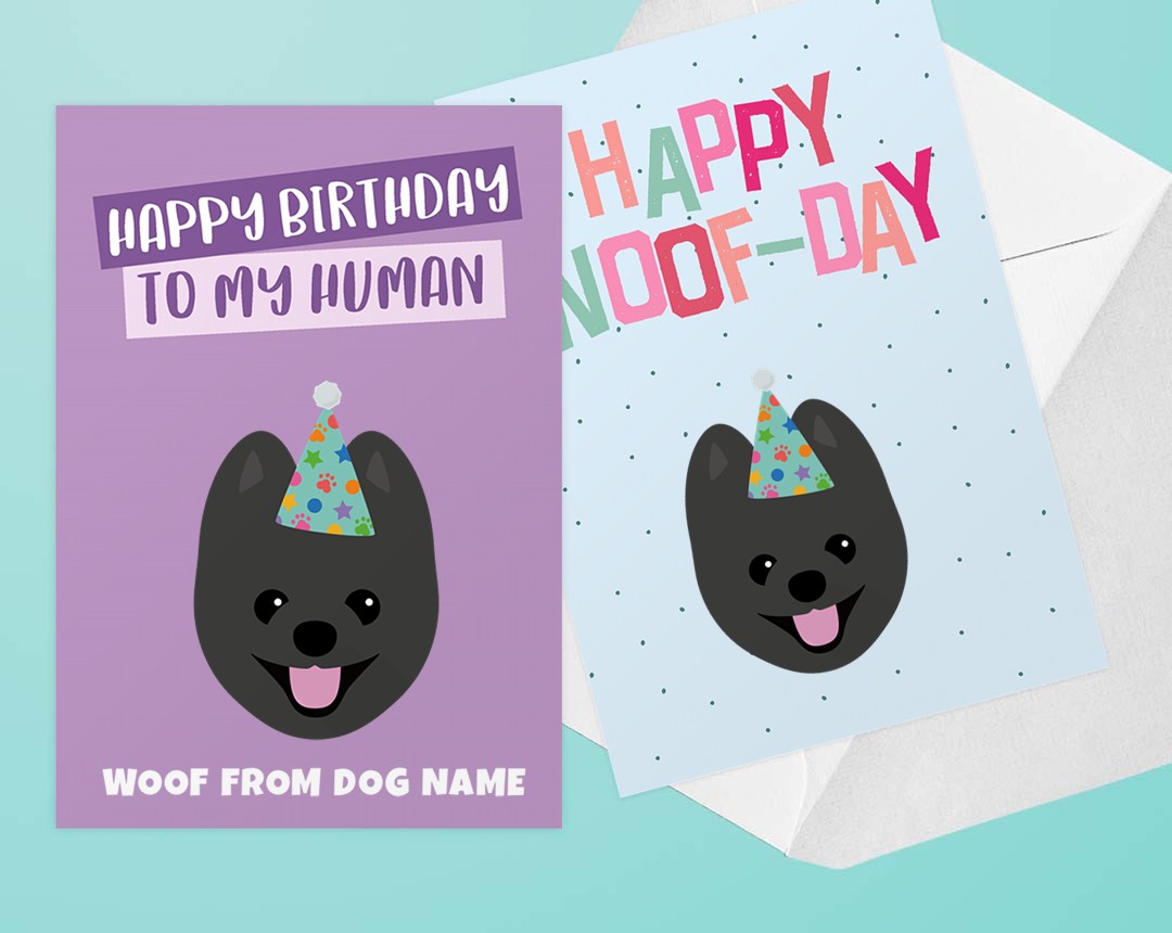 Personalized Dog Greeting Cards