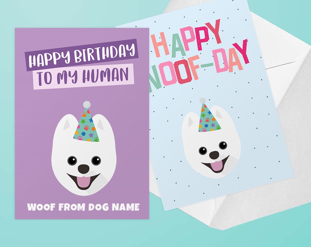 Personalized Dog Greeting Cards