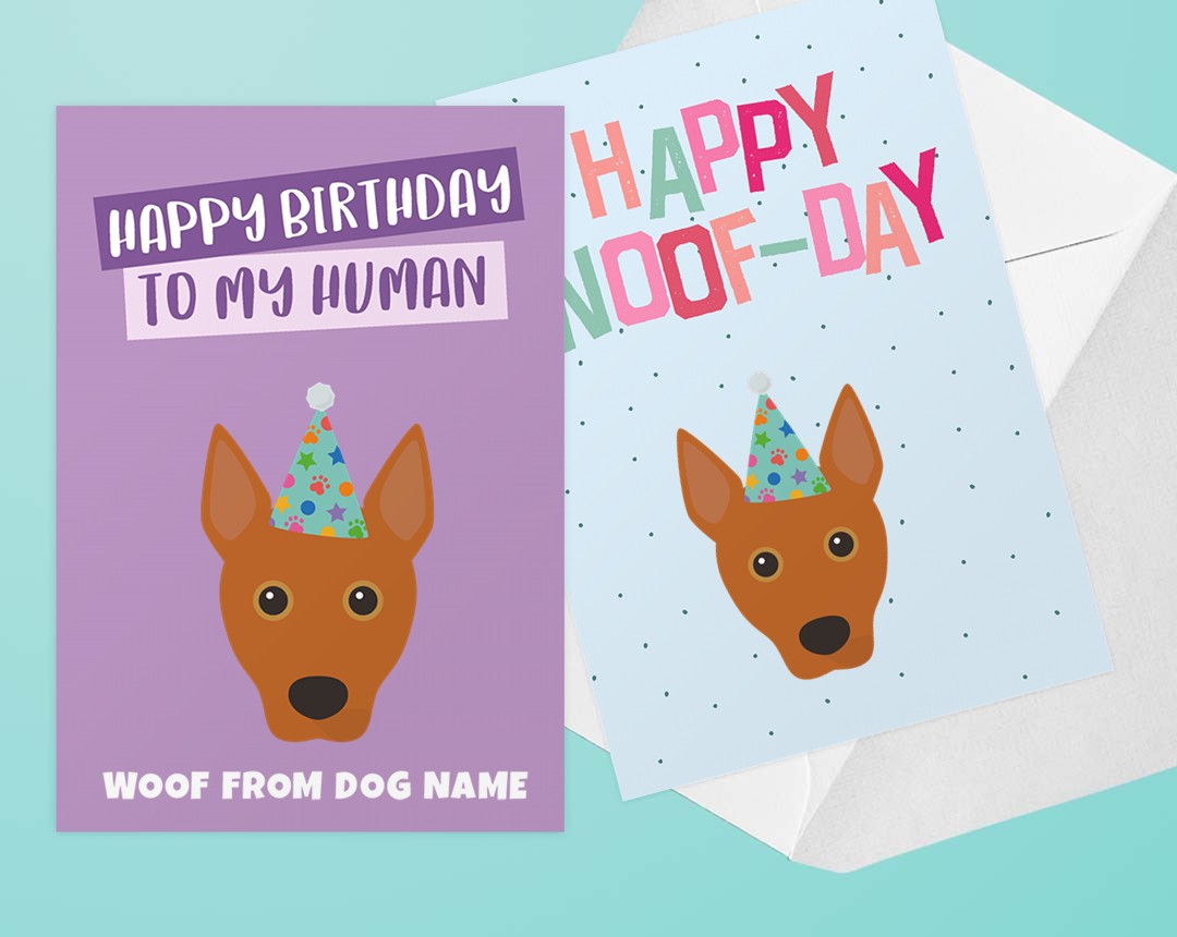 Personalized Dog Greeting Cards