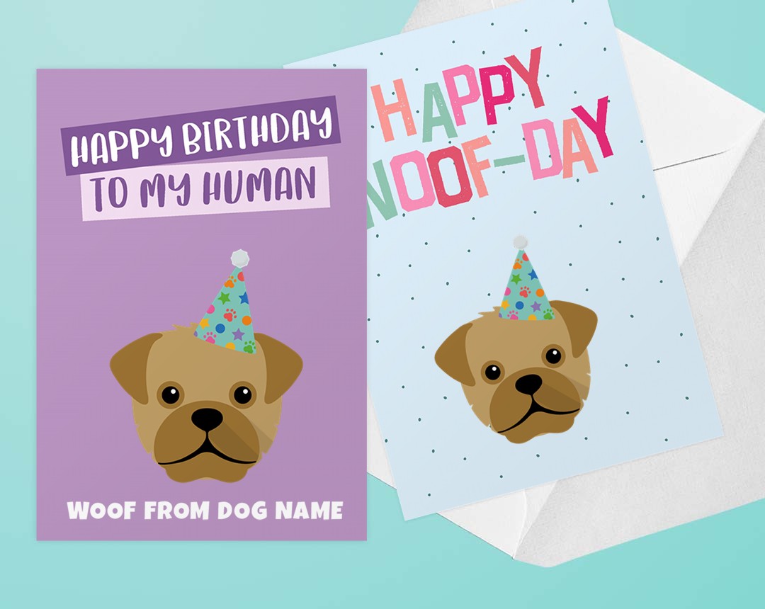 Personalized Dog Greeting Cards