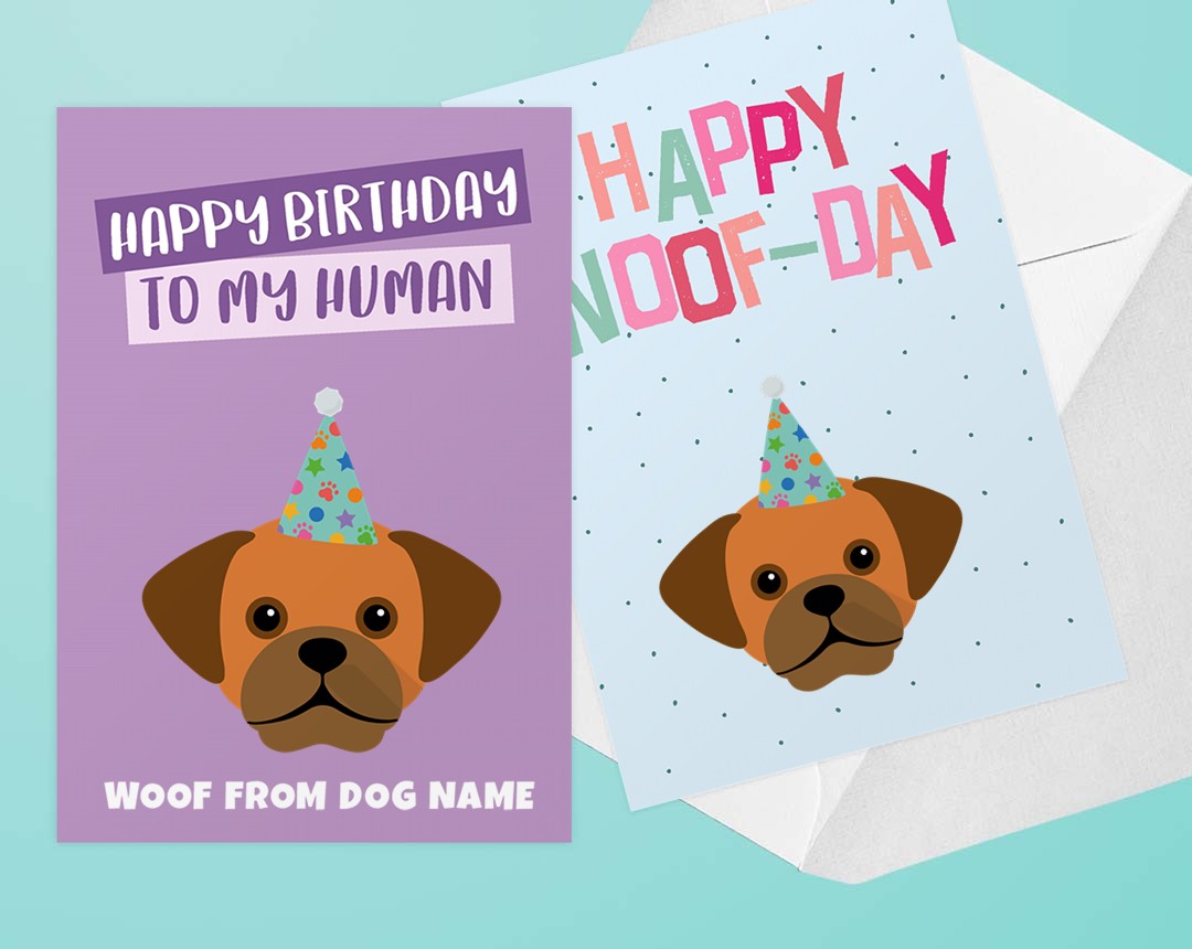 Personalized Dog Greeting Cards