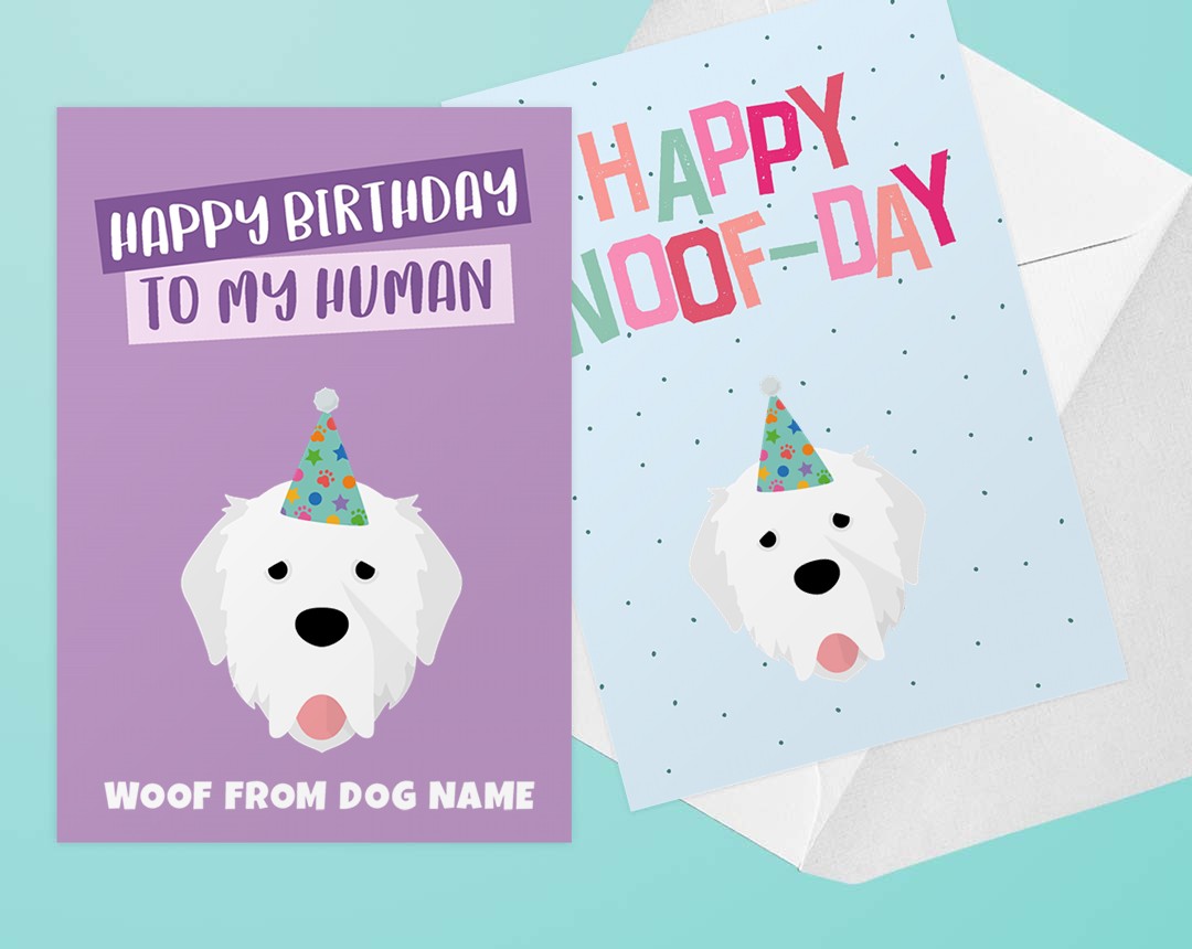Personalized Dog Greeting Cards