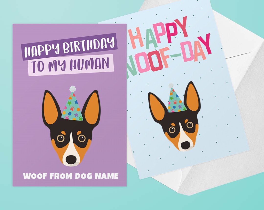 Personalized Dog Greeting Cards