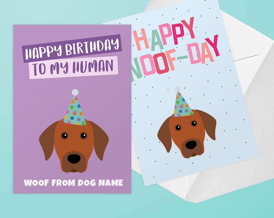 Personalized Dog Greeting Cards