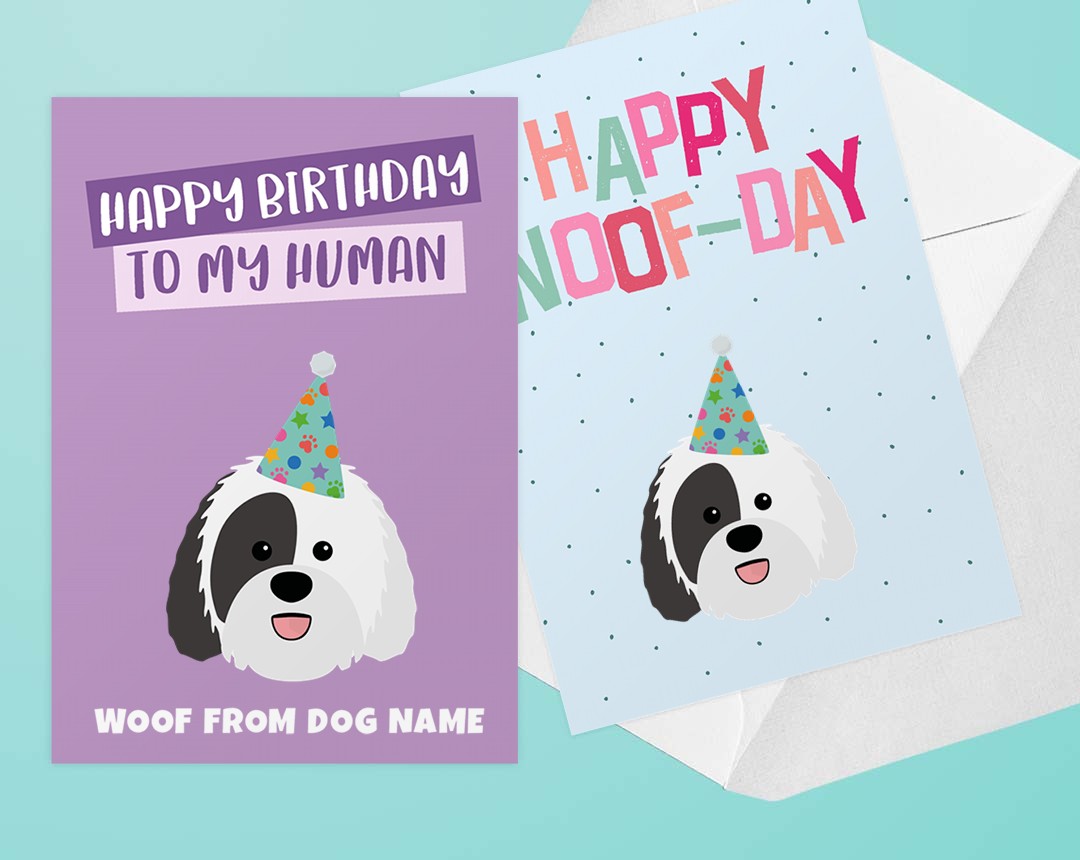 Personalized Dog Greeting Cards