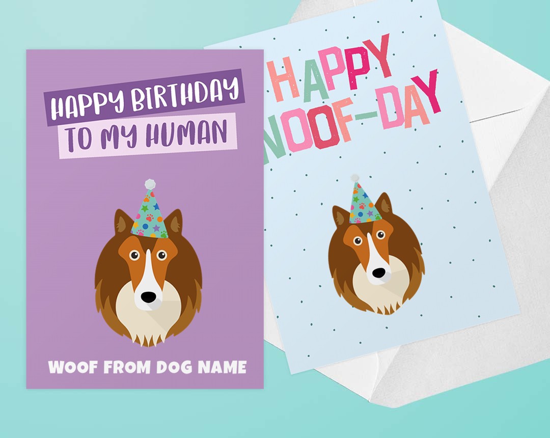 Personalized Dog Greeting Cards
