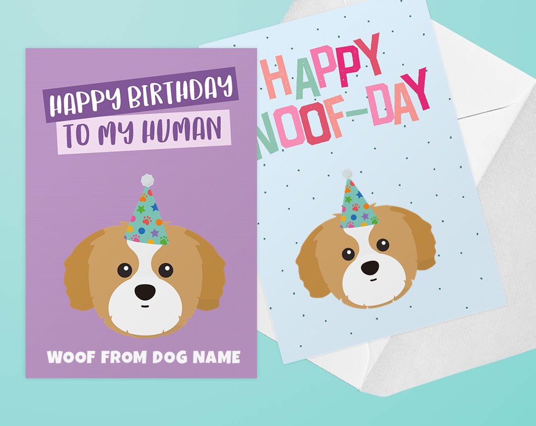 Personalized Dog Greeting Cards