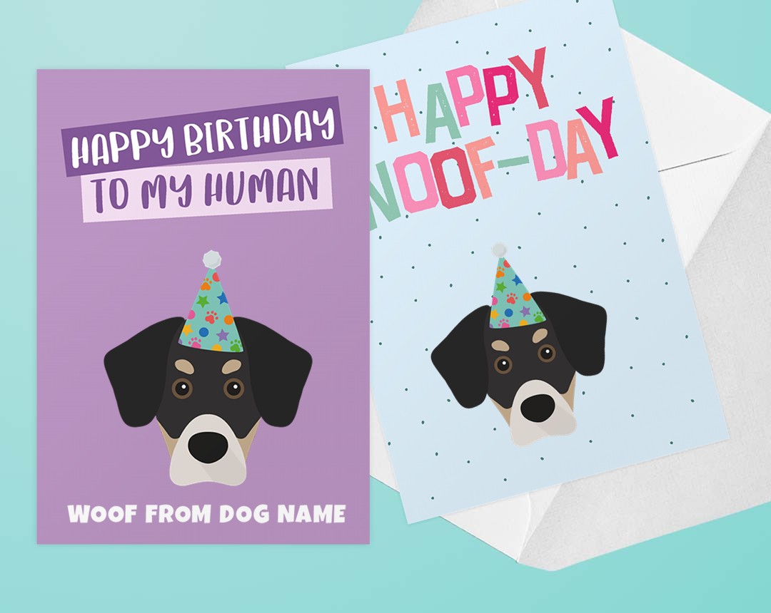 Personalized Dog Greeting Cards