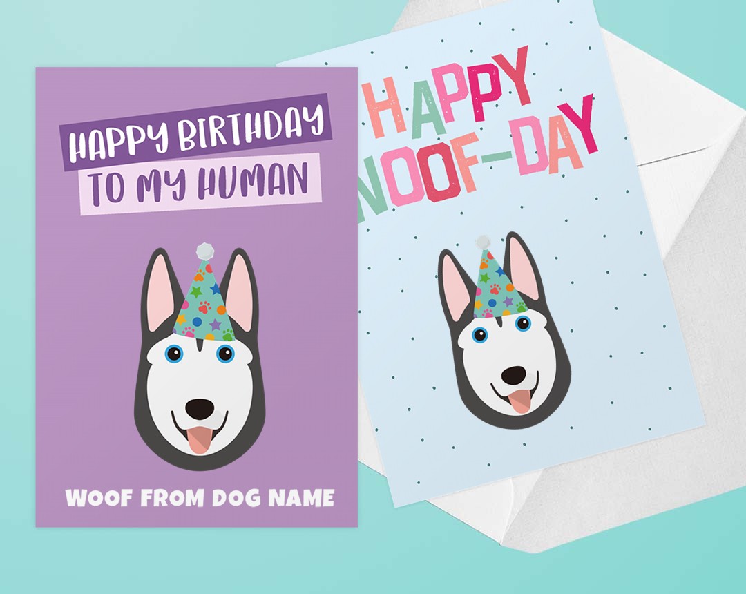 Personalized Dog Greeting Cards
