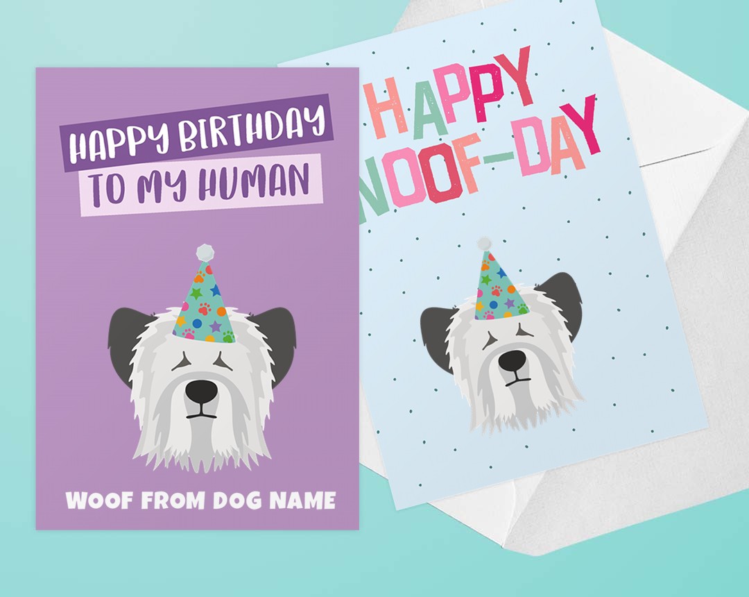 Personalized Dog Greeting Cards