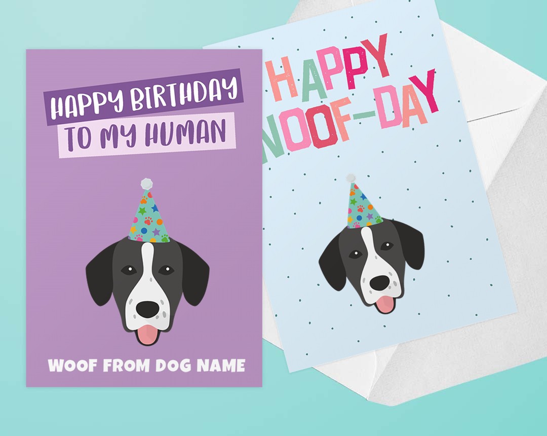 Personalized Dog Greeting Cards