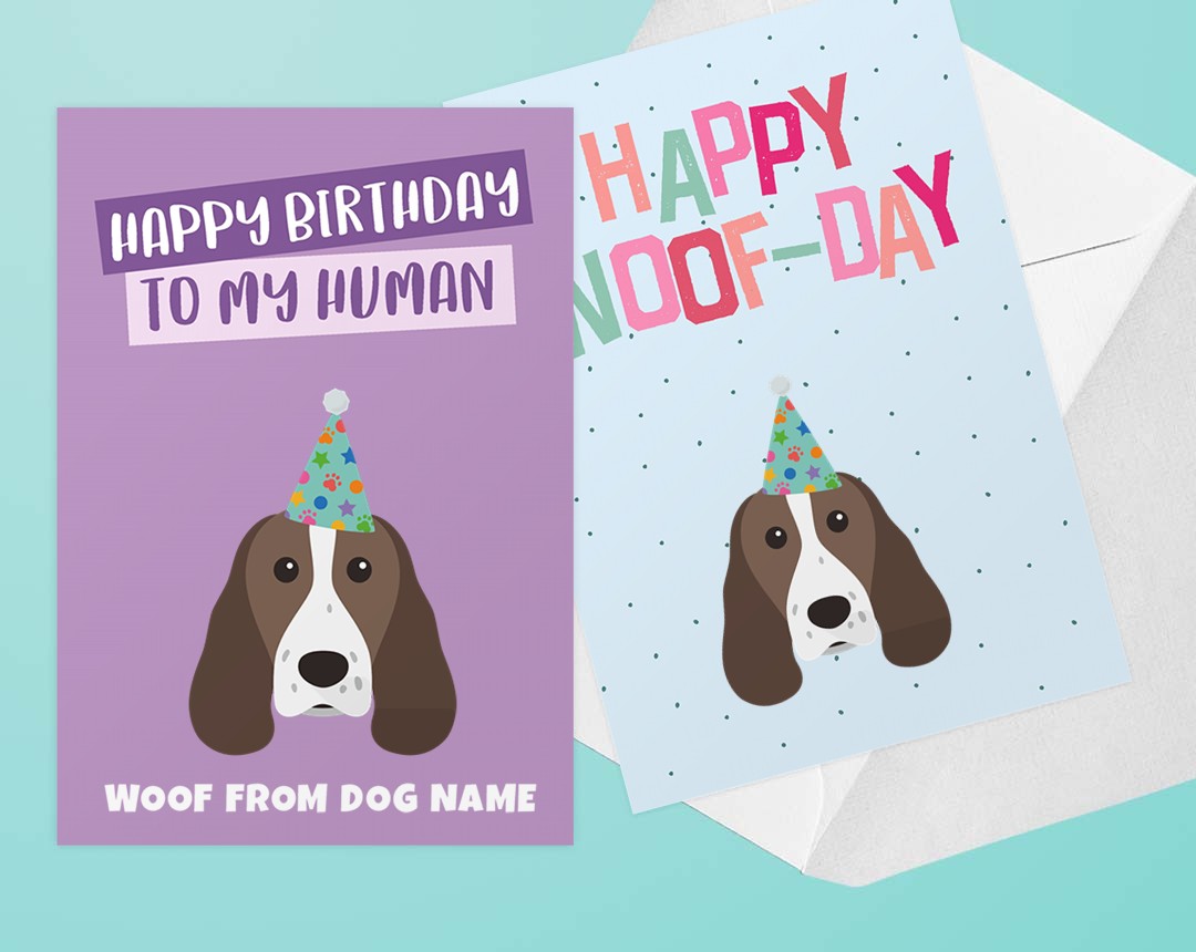 Personalized Dog Greeting Cards