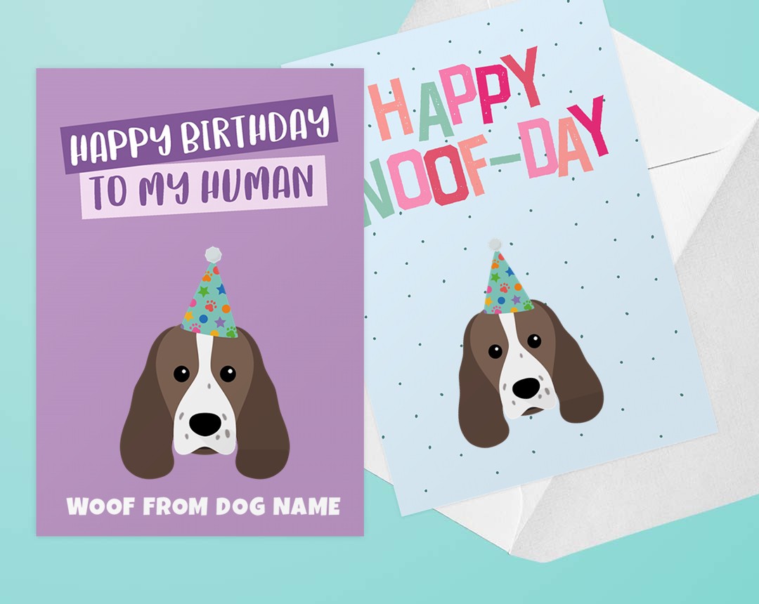 Personalized Dog Greeting Cards