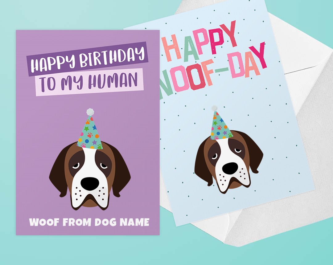 Personalized Dog Greeting Cards