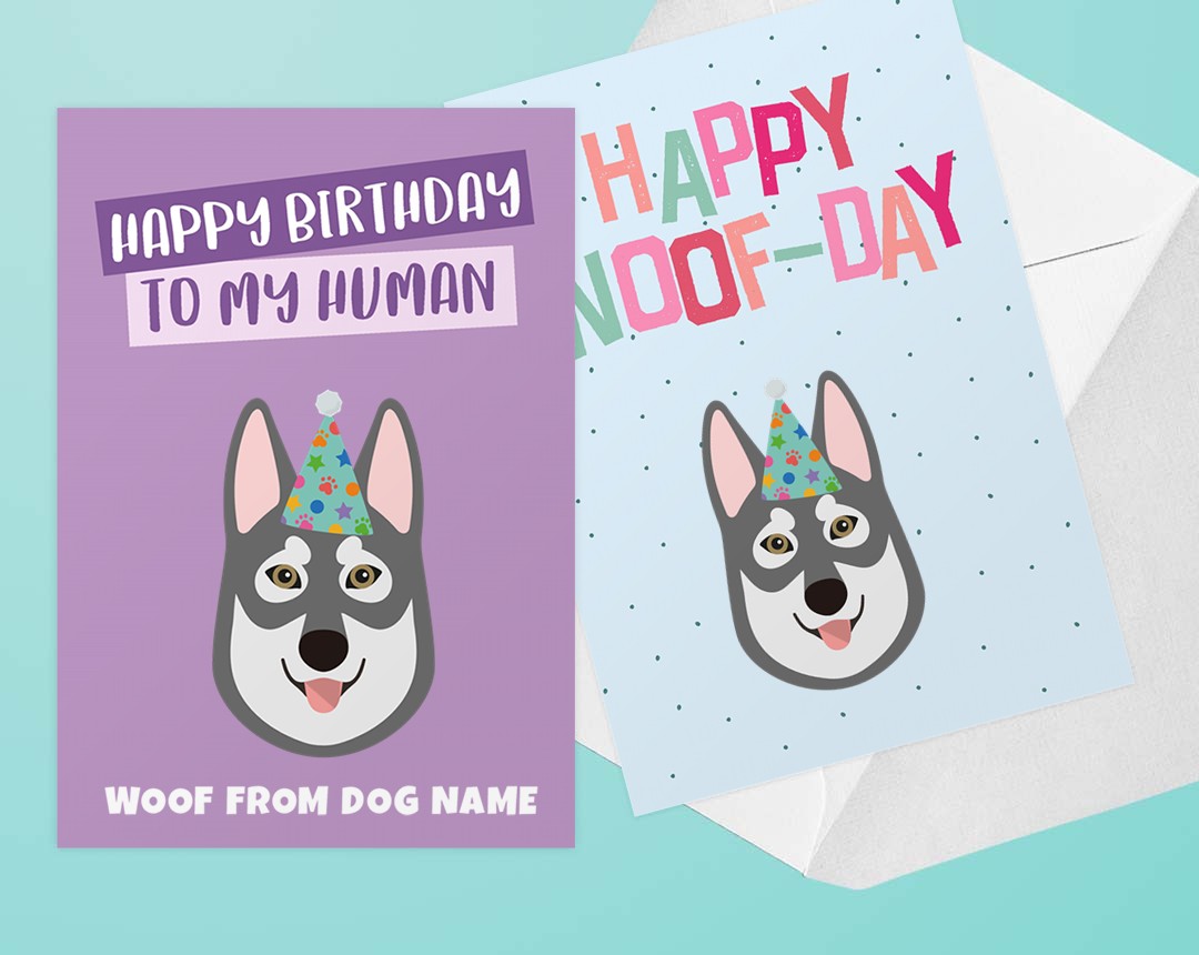Personalized Dog Greeting Cards