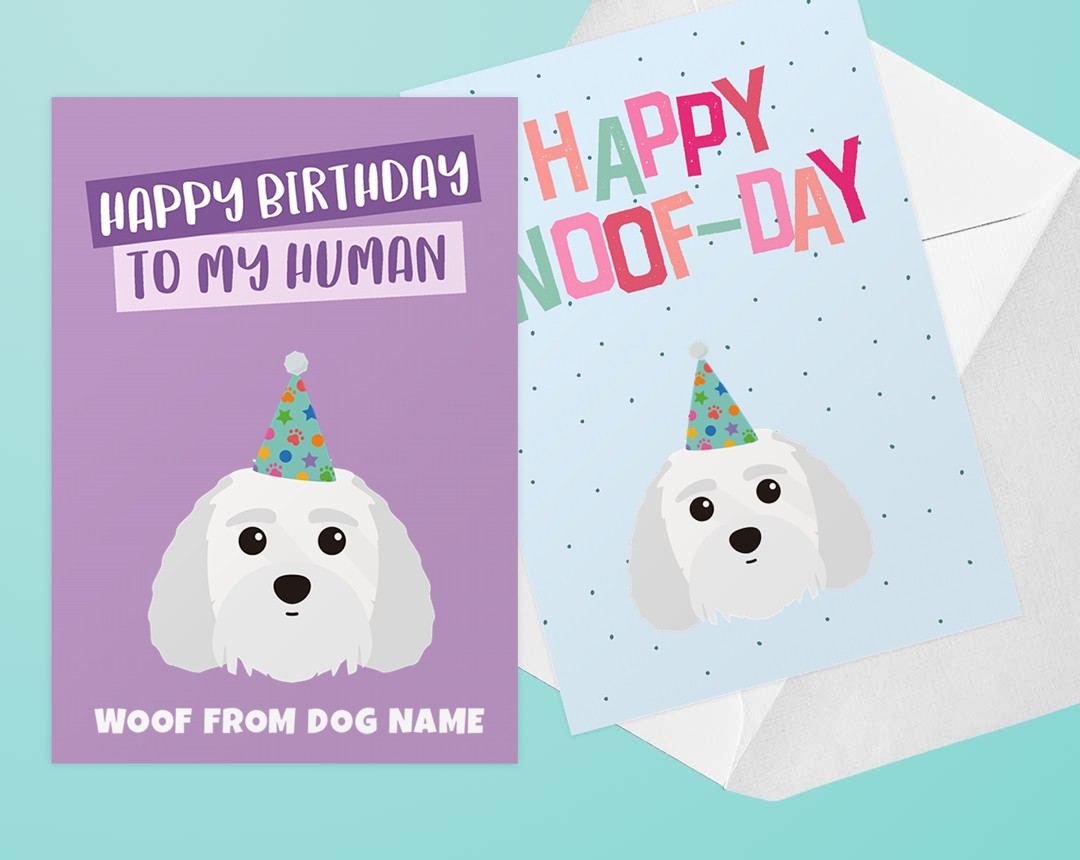 Personalized Dog Greeting Cards