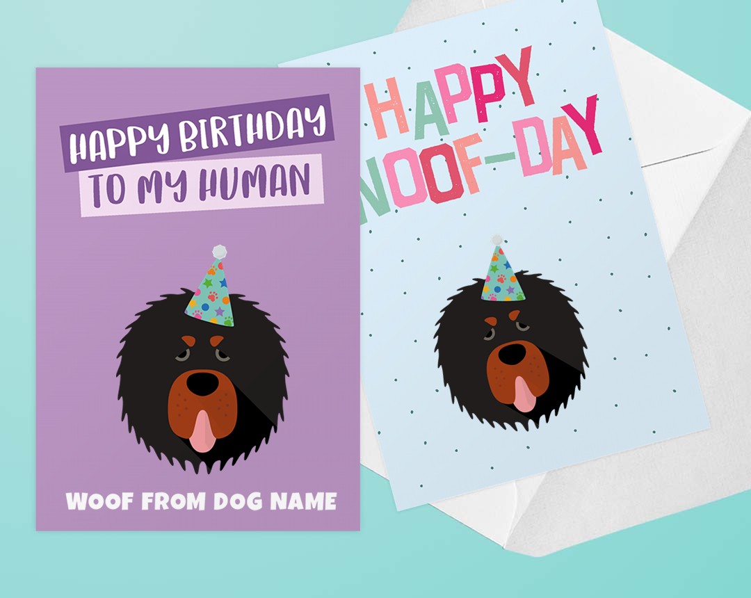 Personalised Dog Cards