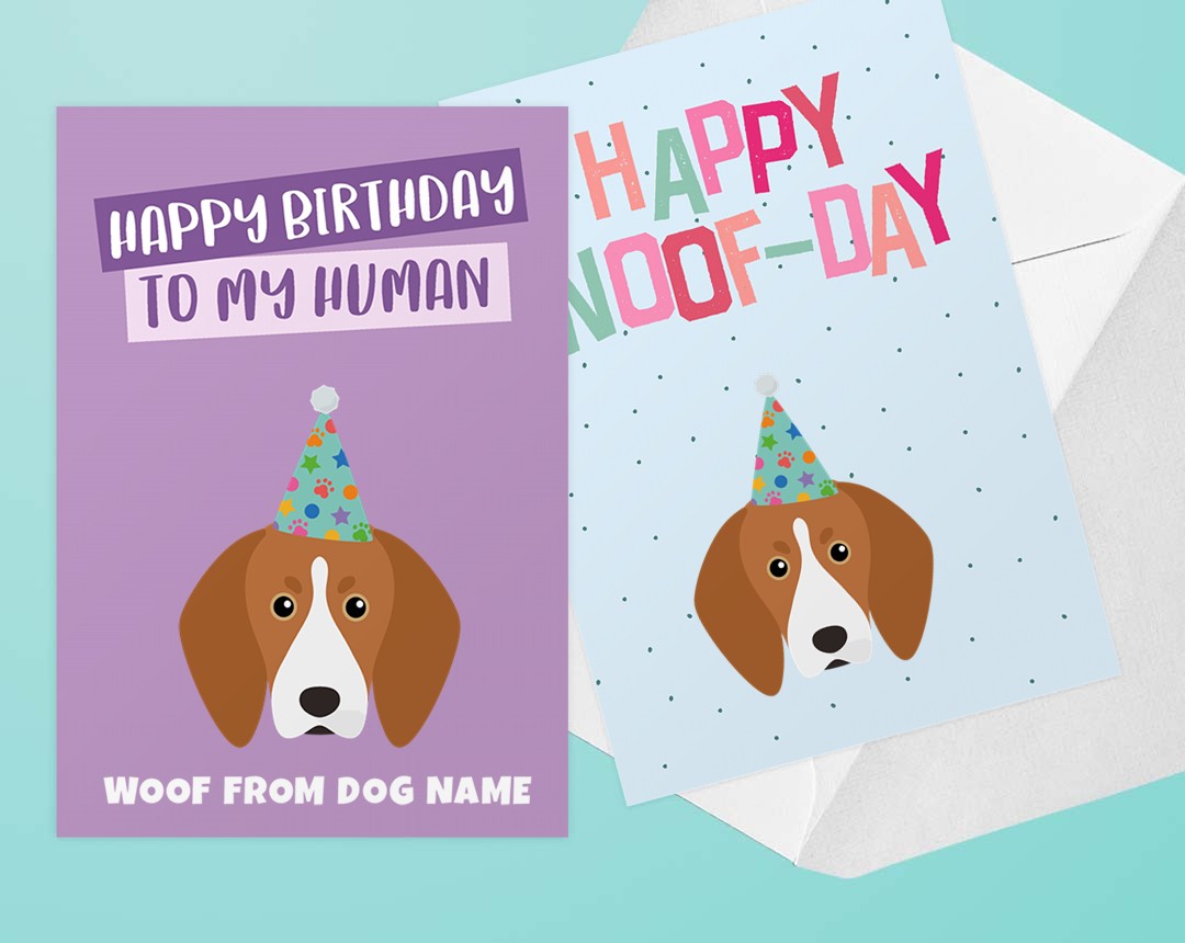 Personalized Dog Greeting Cards