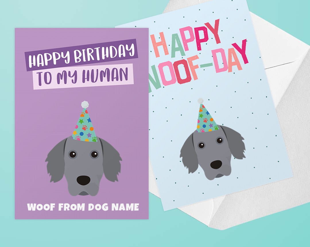 Personalized Dog Greeting Cards