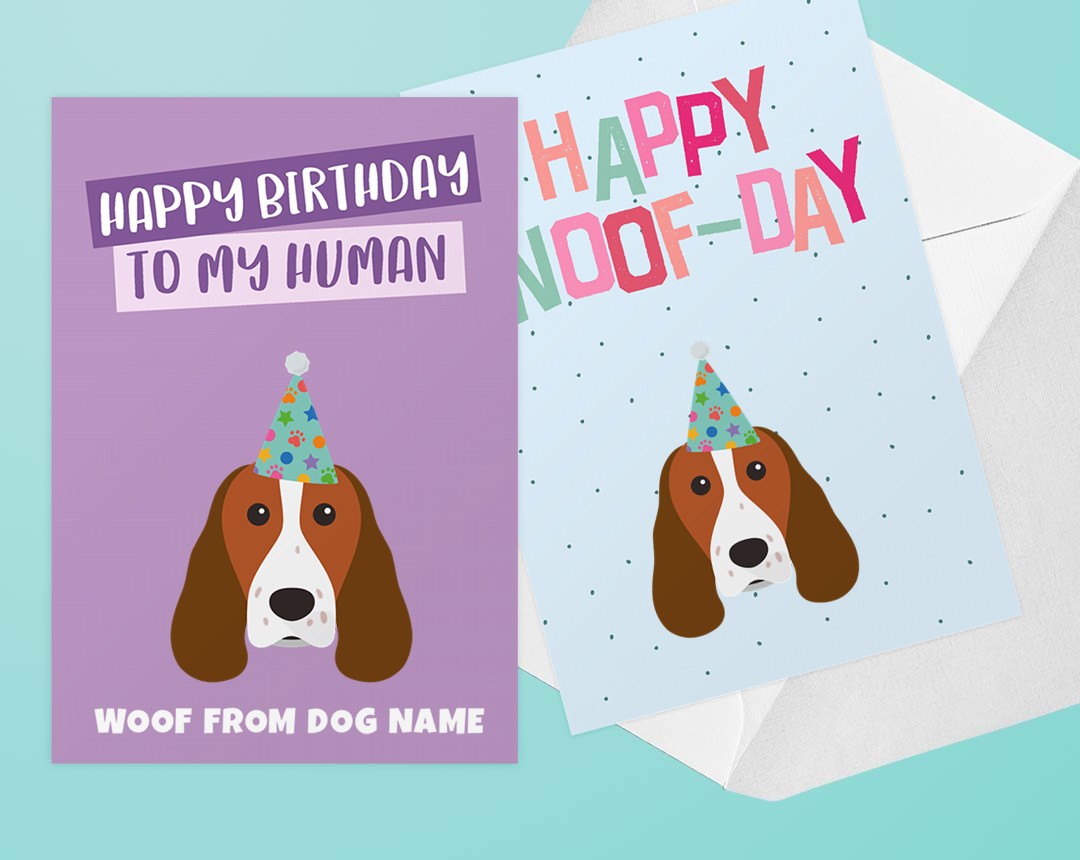 Personalized Dog Greeting Cards