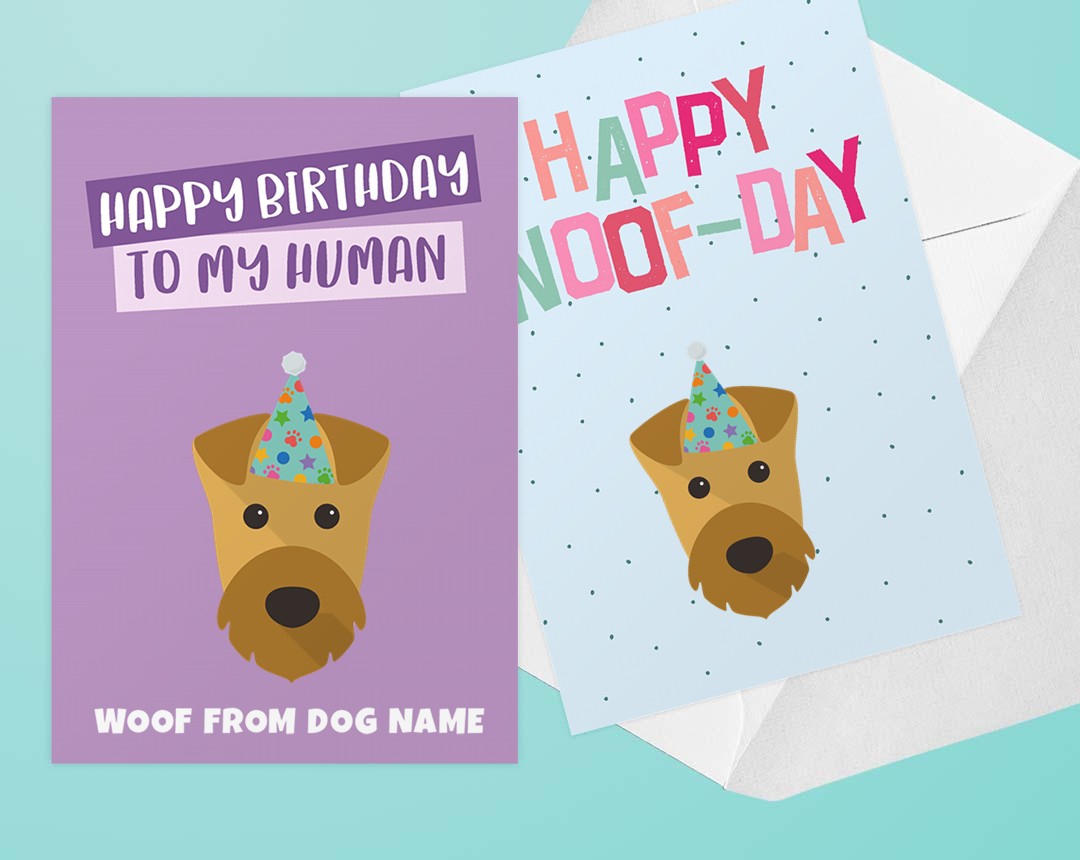Personalized Dog Greeting Cards