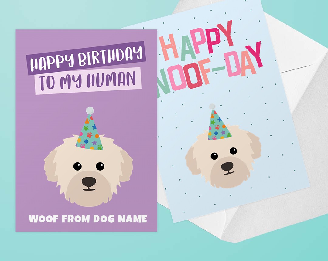 Personalized Dog Greeting Cards