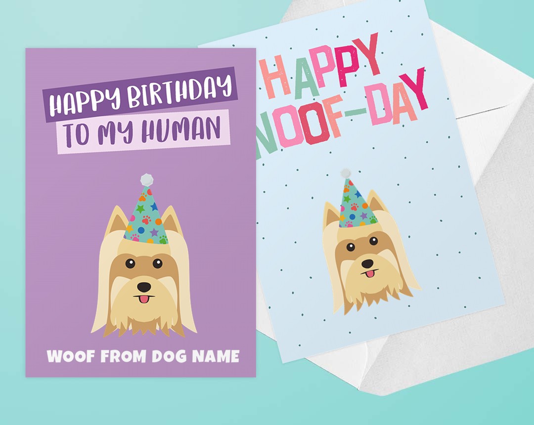 Personalized Dog Greeting Cards