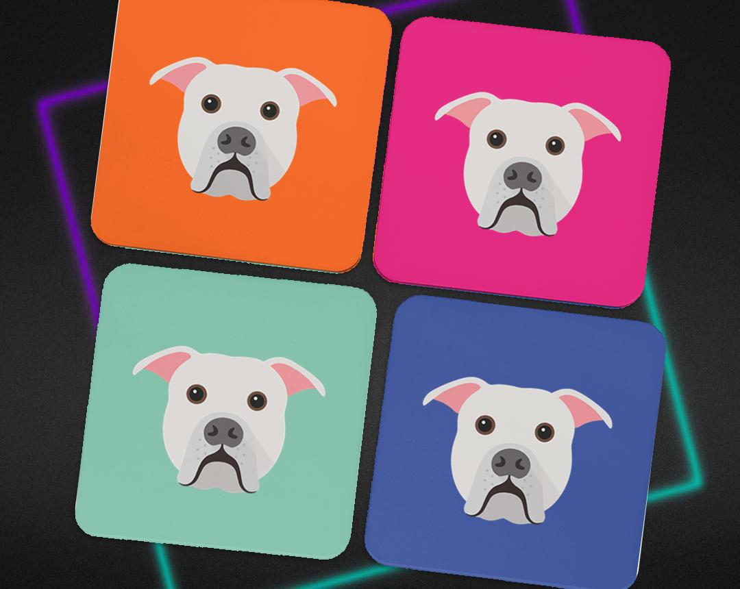 Personalized Dog Coasters