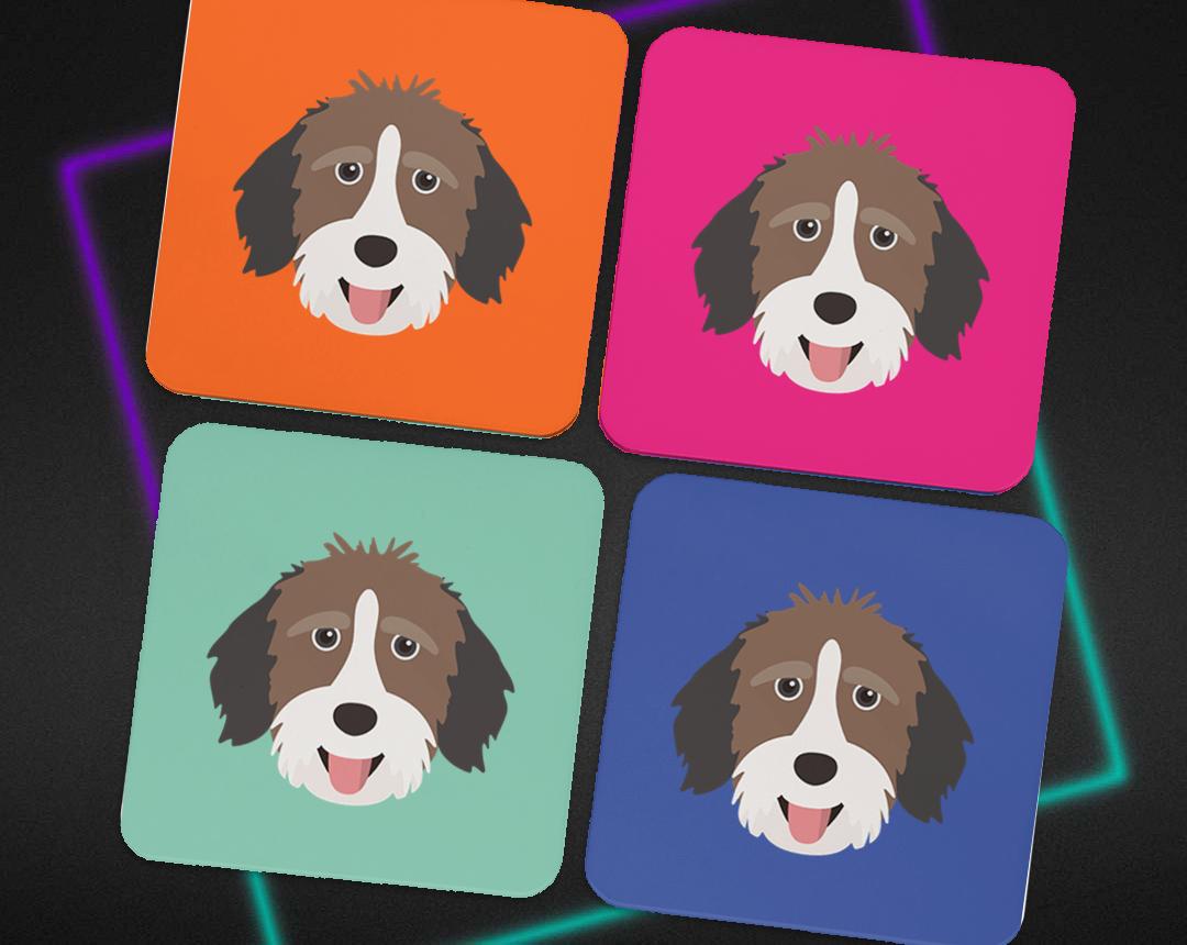 Personalized Dog Coasters