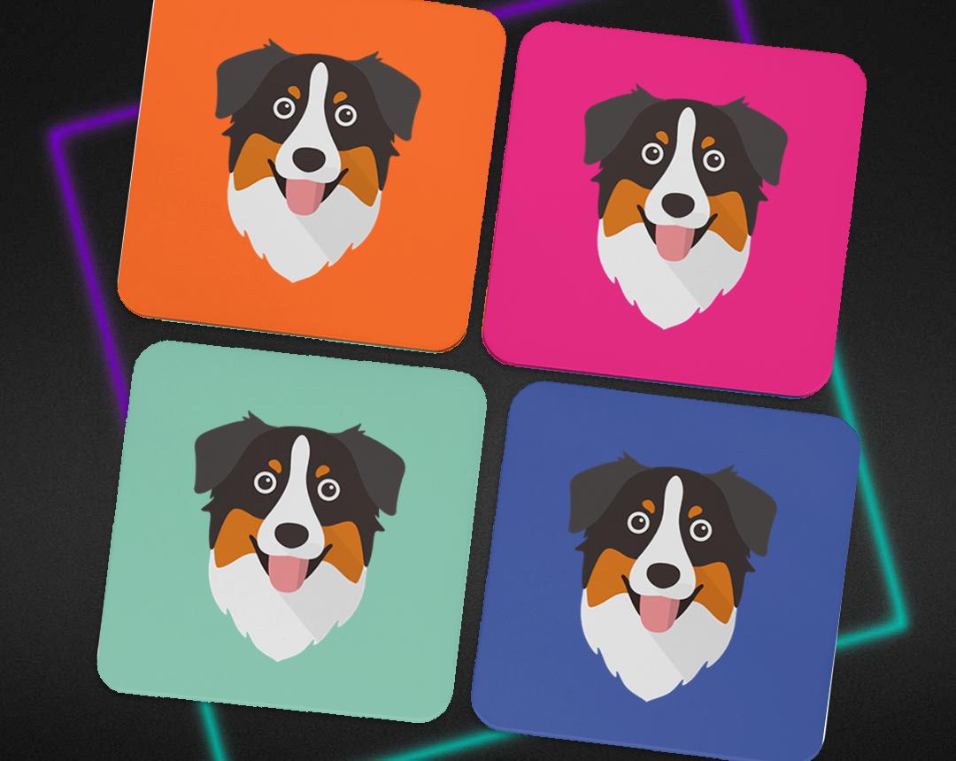 Personalized Dog Coasters