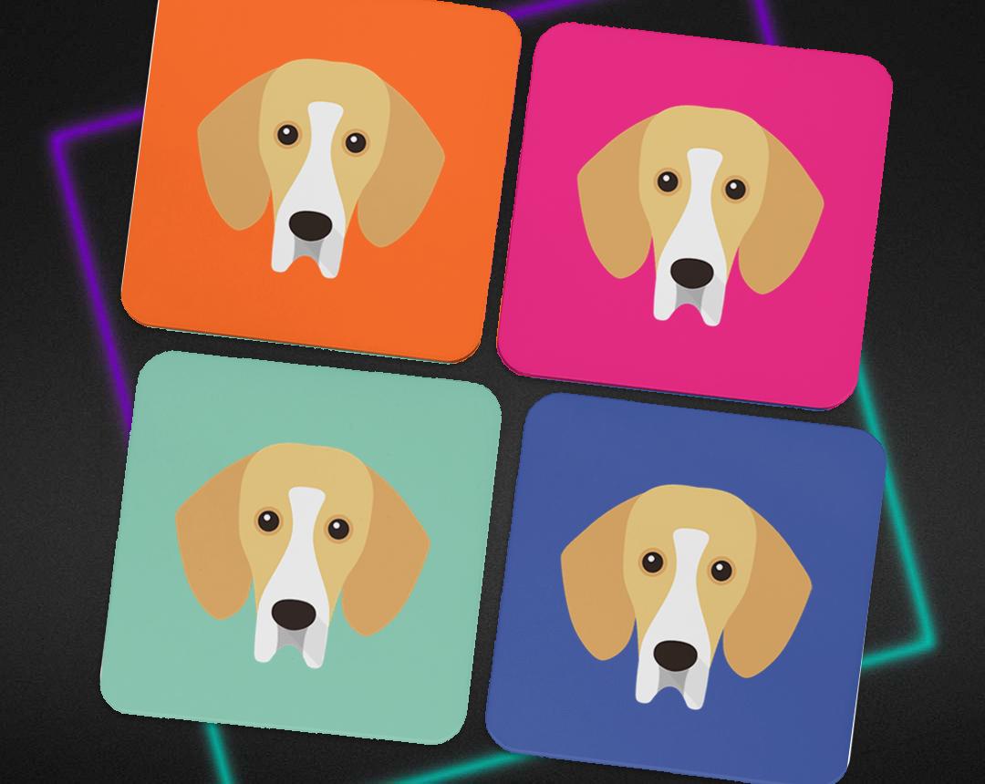 Personalized Dog Coasters