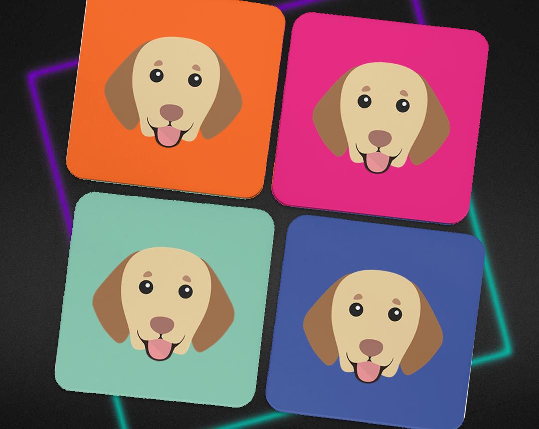 Personalized Dog Coasters