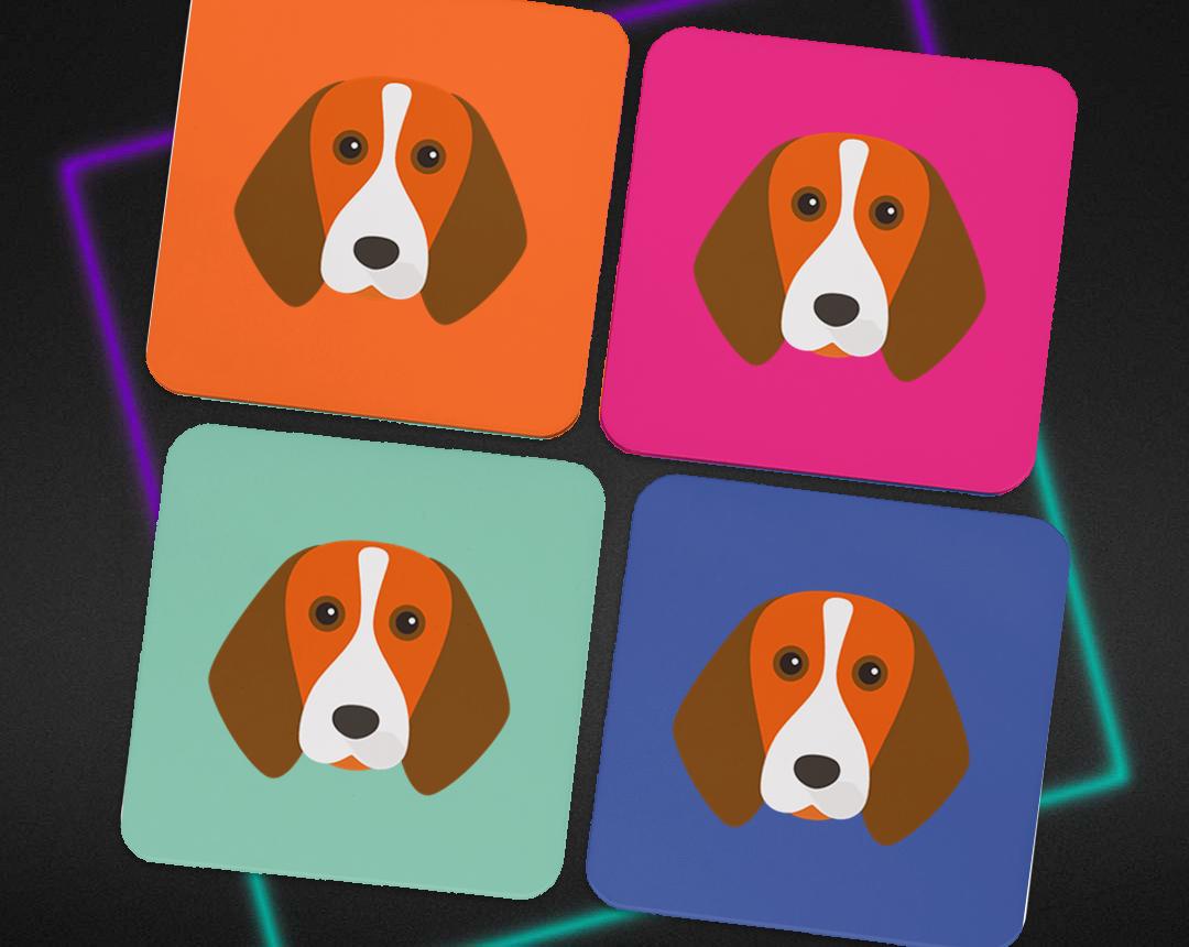 Personalized Dog Coasters