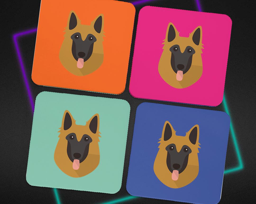 Personalized Dog Coasters