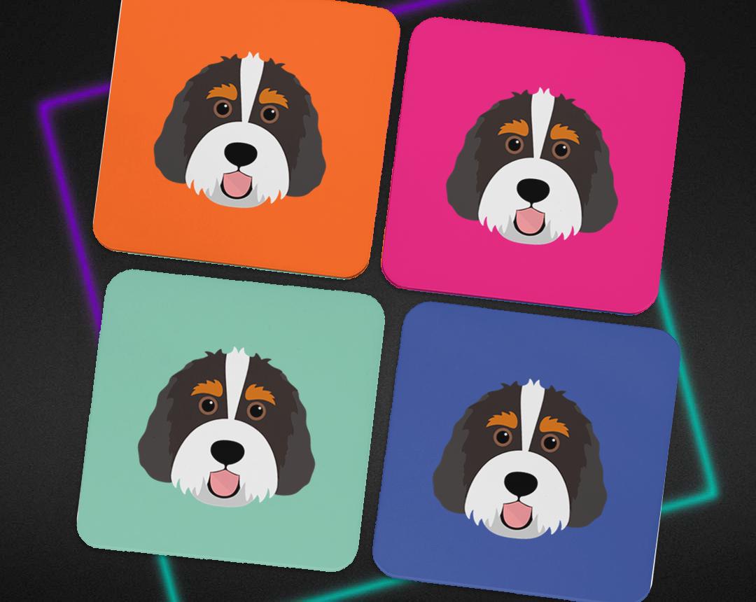 Personalized Dog Coasters