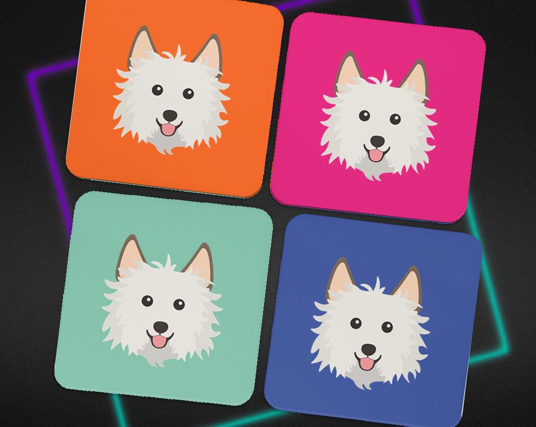 Personalized Dog Coasters