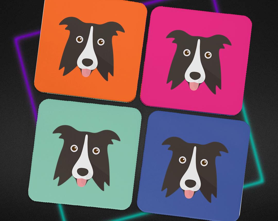 Personalized Dog Coasters