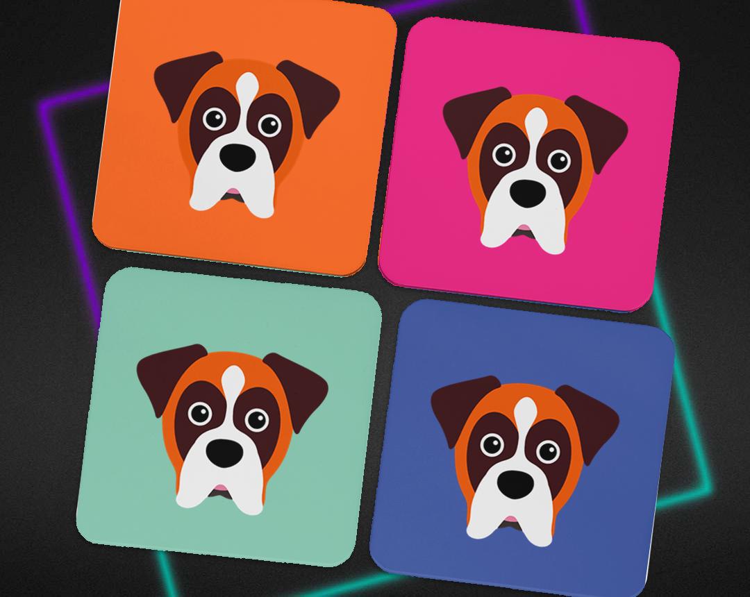 Personalized Dog Coasters